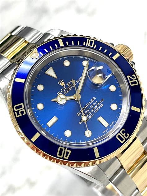 rolex submariner blue dial price